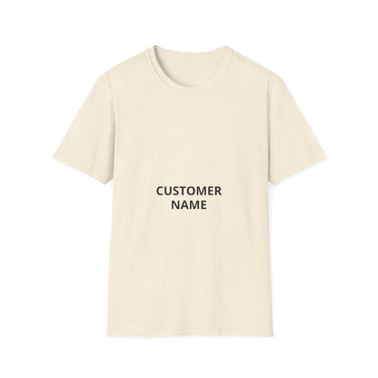 Custom Name T-Shirt — Personalized Minimalist Tee for Everyday Wear
