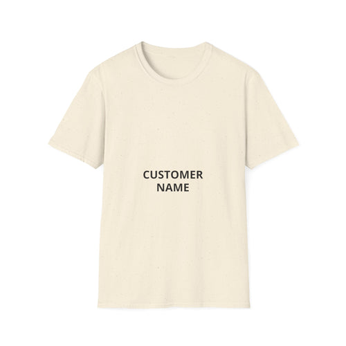 Custom Name T-Shirt — Personalized Minimalist Tee for Everyday Wear