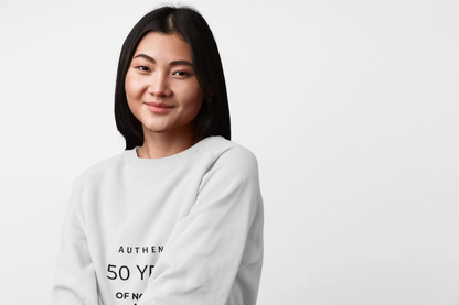 50 Years of Not Giving a Damn Crewneck Sweatshirt