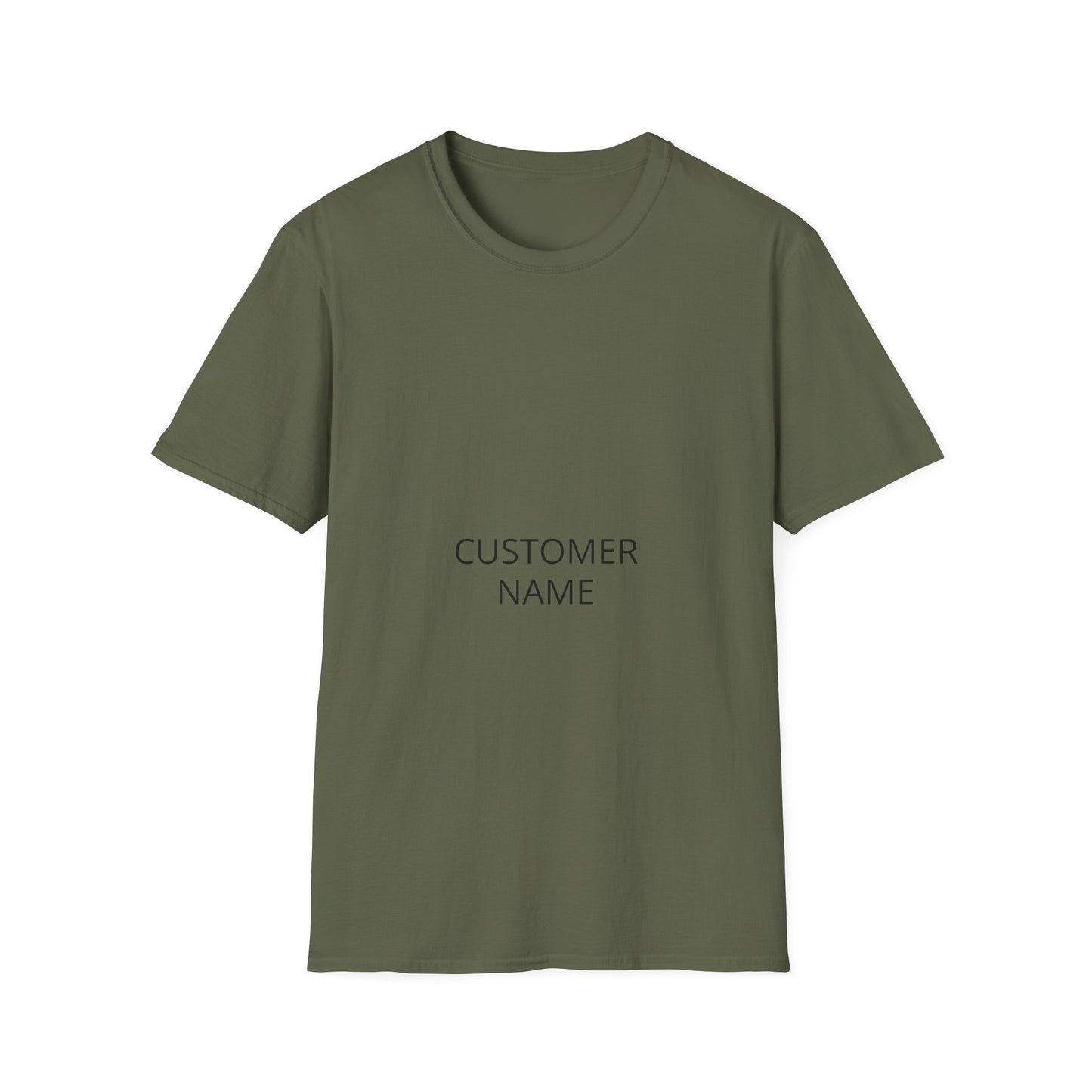 Custom Name T-Shirt — Personalized Minimalist Tee for Everyday Wear