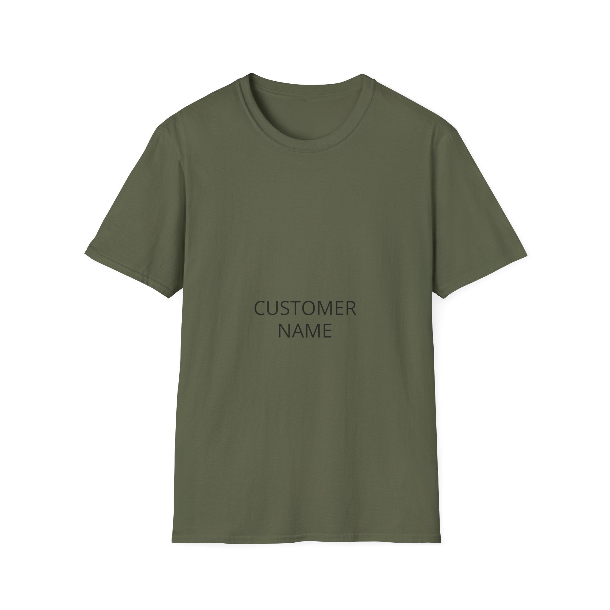 Custom Name T-Shirt — Personalized Minimalist Tee for Everyday Wear