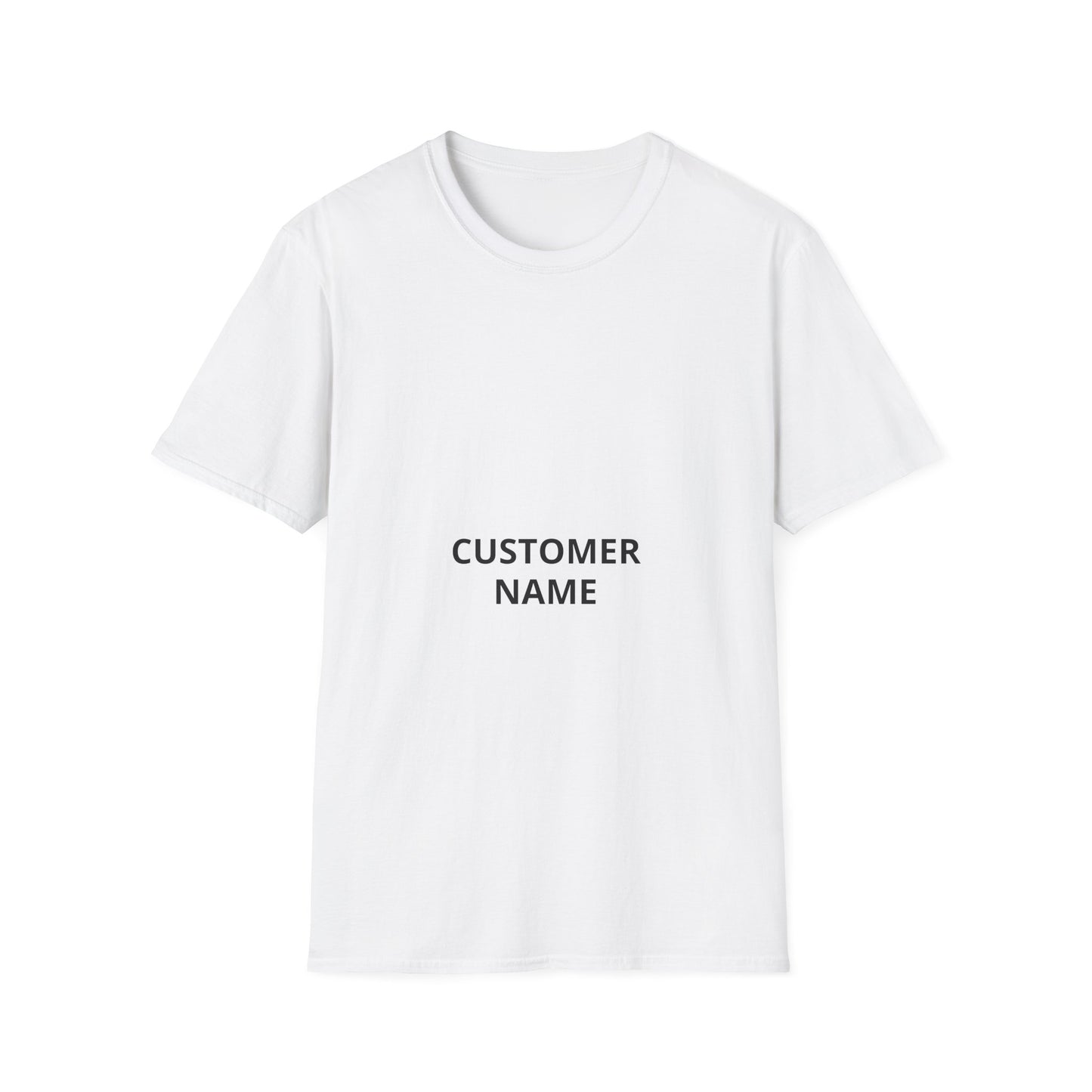 Custom Name T-Shirt — Personalized Minimalist Tee for Everyday Wear