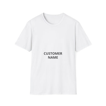 Custom Name T-Shirt — Personalized Minimalist Tee for Everyday Wear