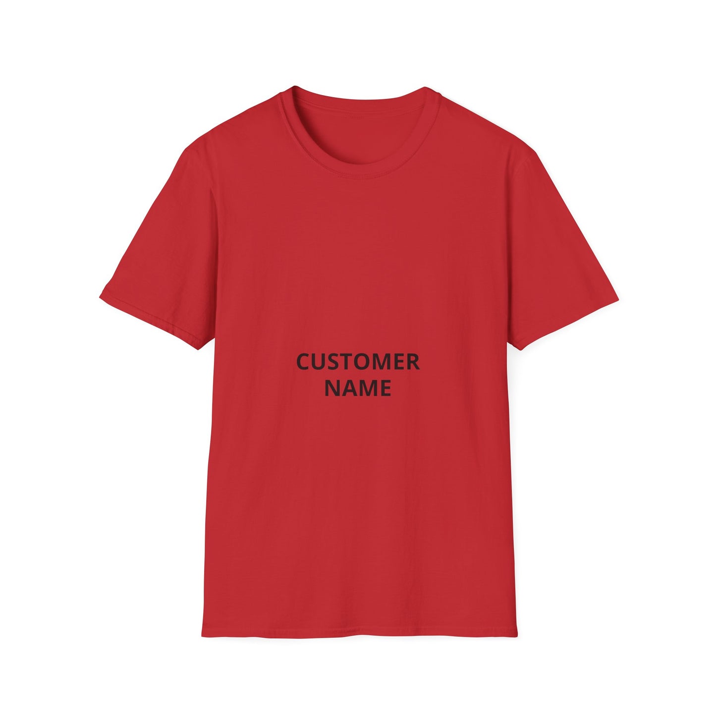 Custom Name T-Shirt — Personalized Minimalist Tee for Everyday Wear