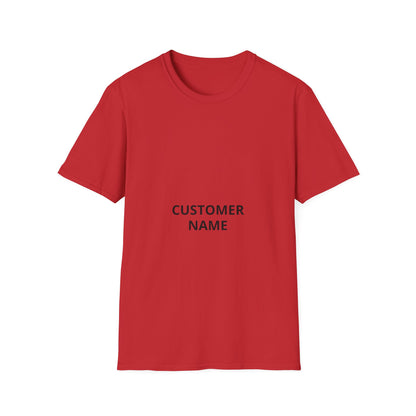 Custom Name T-Shirt — Personalized Minimalist Tee for Everyday Wear