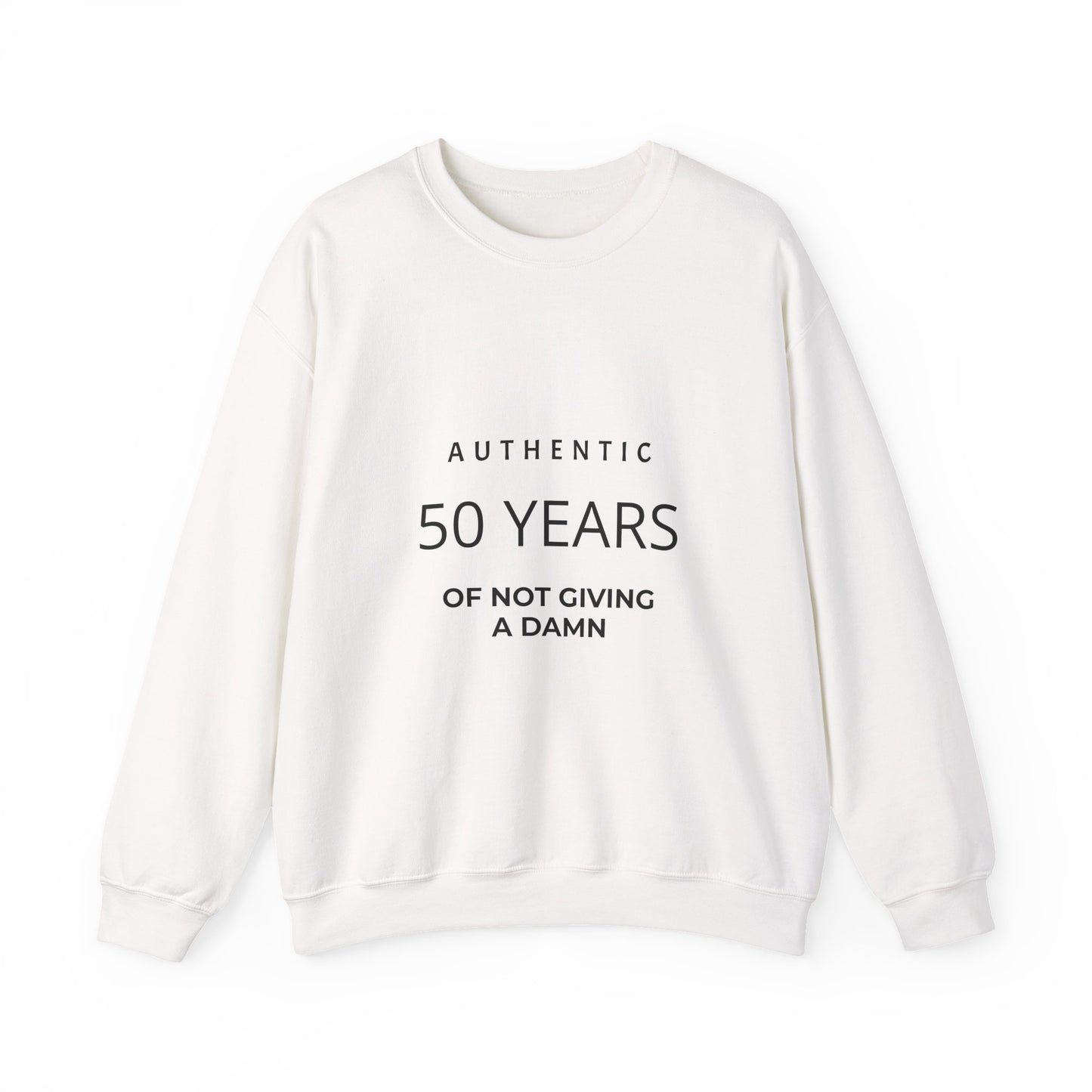 50 Years of Not Giving a Damn Crewneck Sweatshirt