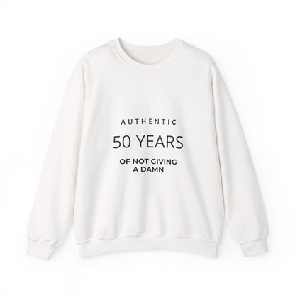 50 Years of Not Giving a Damn Crewneck Sweatshirt
